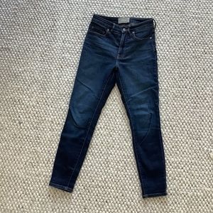 Everlane high waisted skinny jeans sz 26 ankle